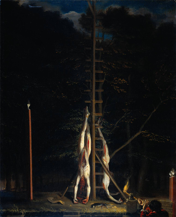 Rijksmuseum hijack - Jan de Baen, The Bodies of the Brothers De Witt